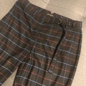 Stylish checked Banana Republic dress pants. New with tags
